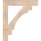Ekena Millwork Merced Block Smooth Bracket, Douglas Fir, 5 1/2"W x 38"D x 44"H BKT06X38X44MRC05SDF - alternate 3